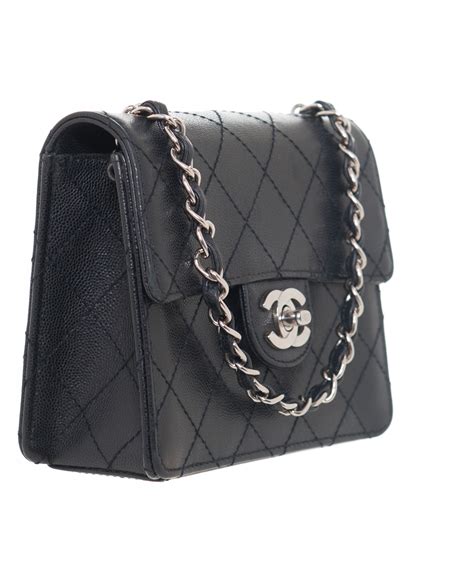 chanel quilted handbag without cc|classic Chanel quilted handbag.